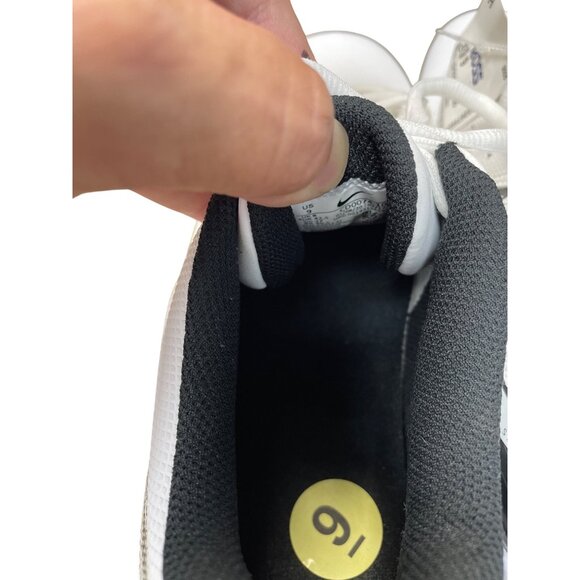 Nike Vapor Edge Shark Pro mens white black Football Cleats size 9 SKU 9264 - Picture 7 of 13